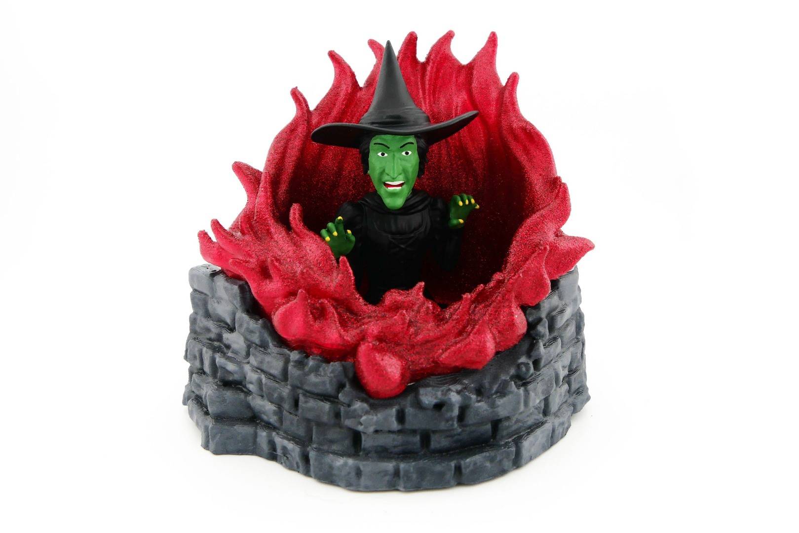 Flaming Witch Mod with Realistic Fire